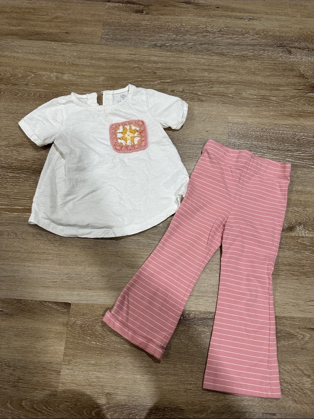 C.C California Kids White Baby Top